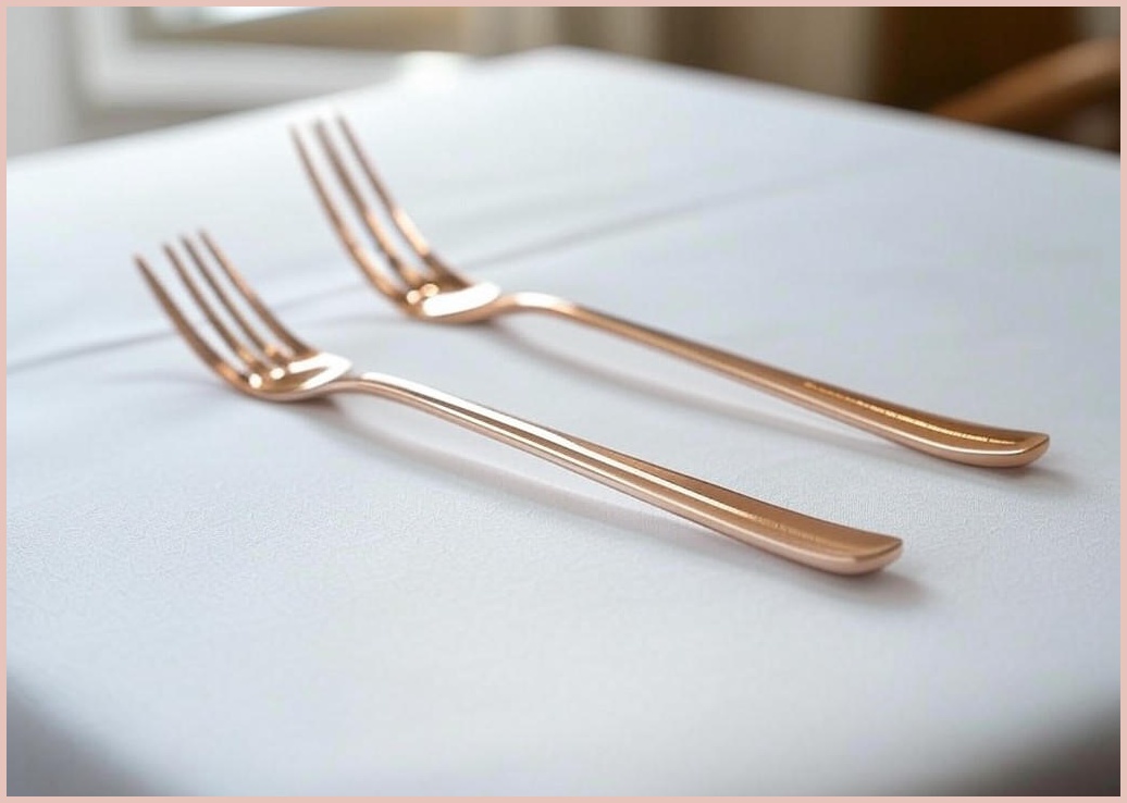 공감스토어 연마제 없는 올스텐304 모던 커트러리 디너 양식기 1인세트(숟가락,젓가락,포크,나이프), 커트러리 로즈골드, 1개, 로즈골드