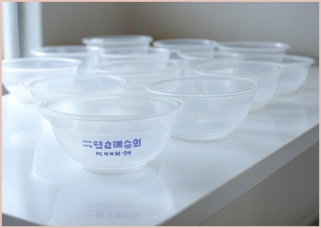 국산 업소용 튼튼한 플라스틱 PC 빙수볼, 빙수볼-(중)-투명, 10개