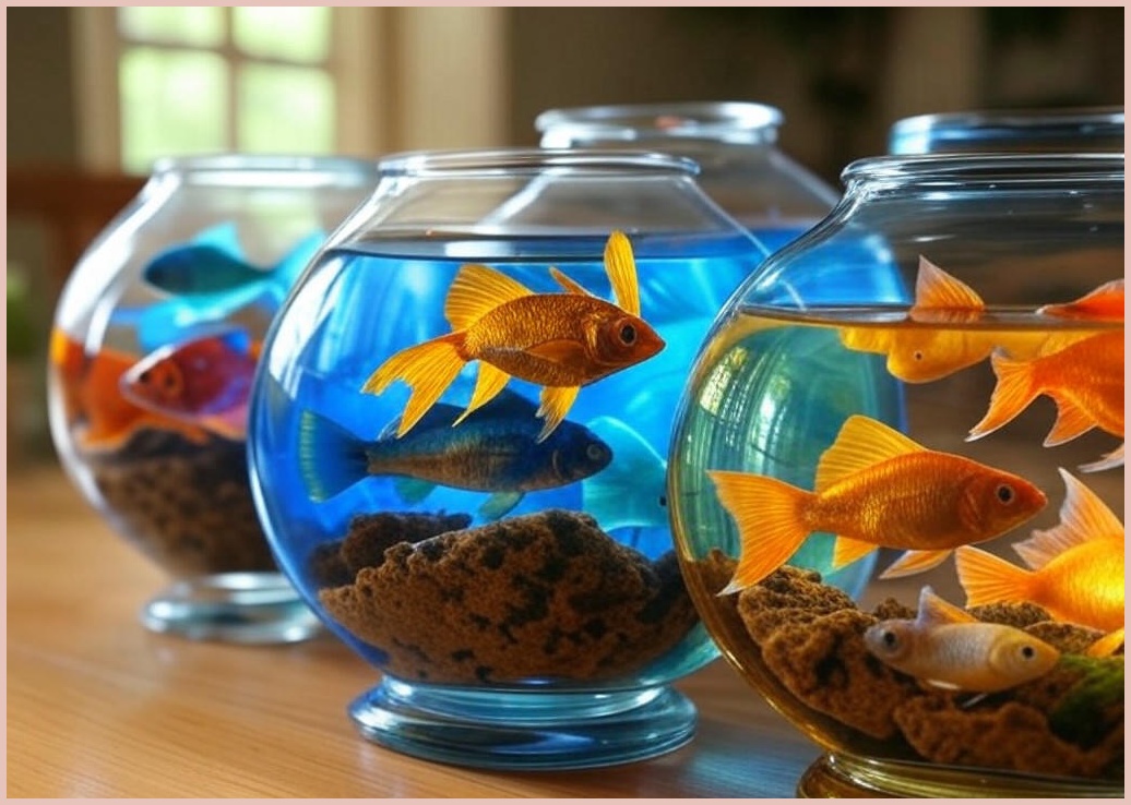 라무어 물고기찻잔 4p 세트