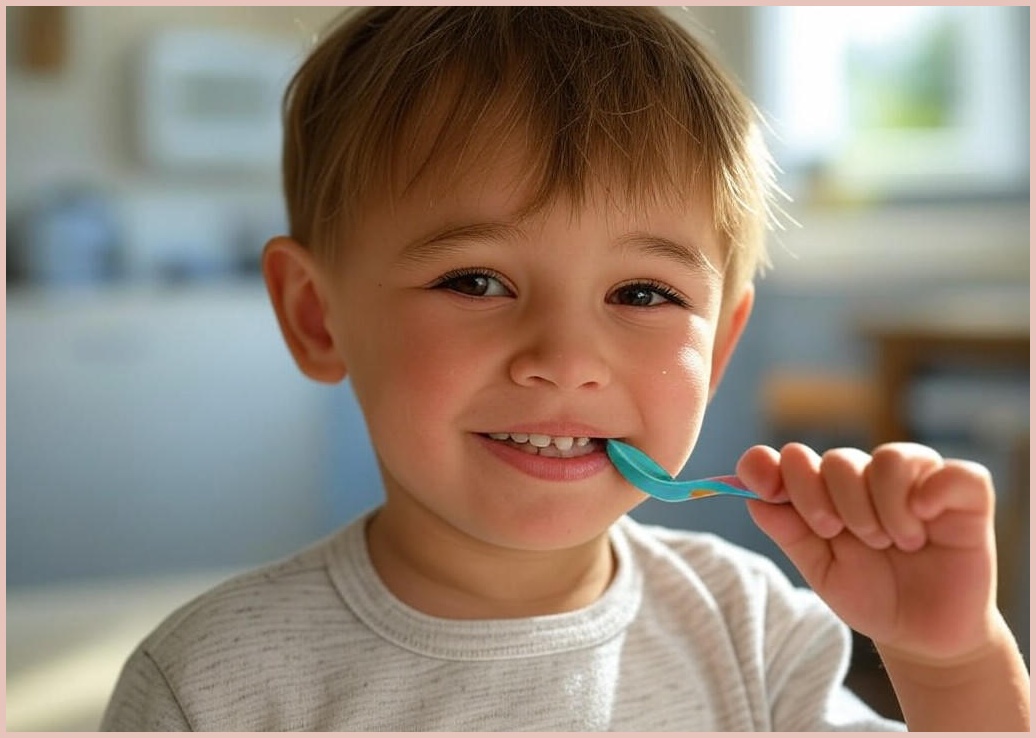 라온누리 픽미 컬러 베이직 유아동숟가락 - 이미지 1