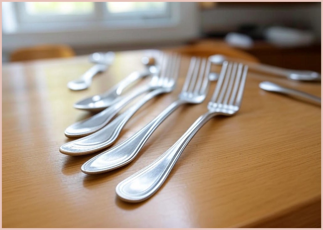 라이녹스 티스푼&포크 8p 세트 RXSY-TF8P, 티스푼 4P+포크 4P, 8개