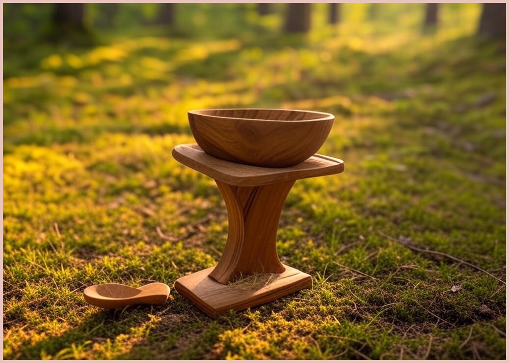 리빙숲 넓이 조절 접시 받침대