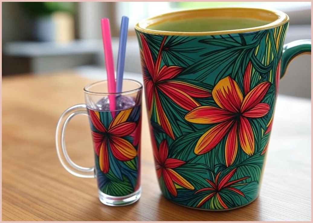 릿첼 AQ 스트로 머그 교체용 음용구 2p + 빨대 2p 세트 S-2