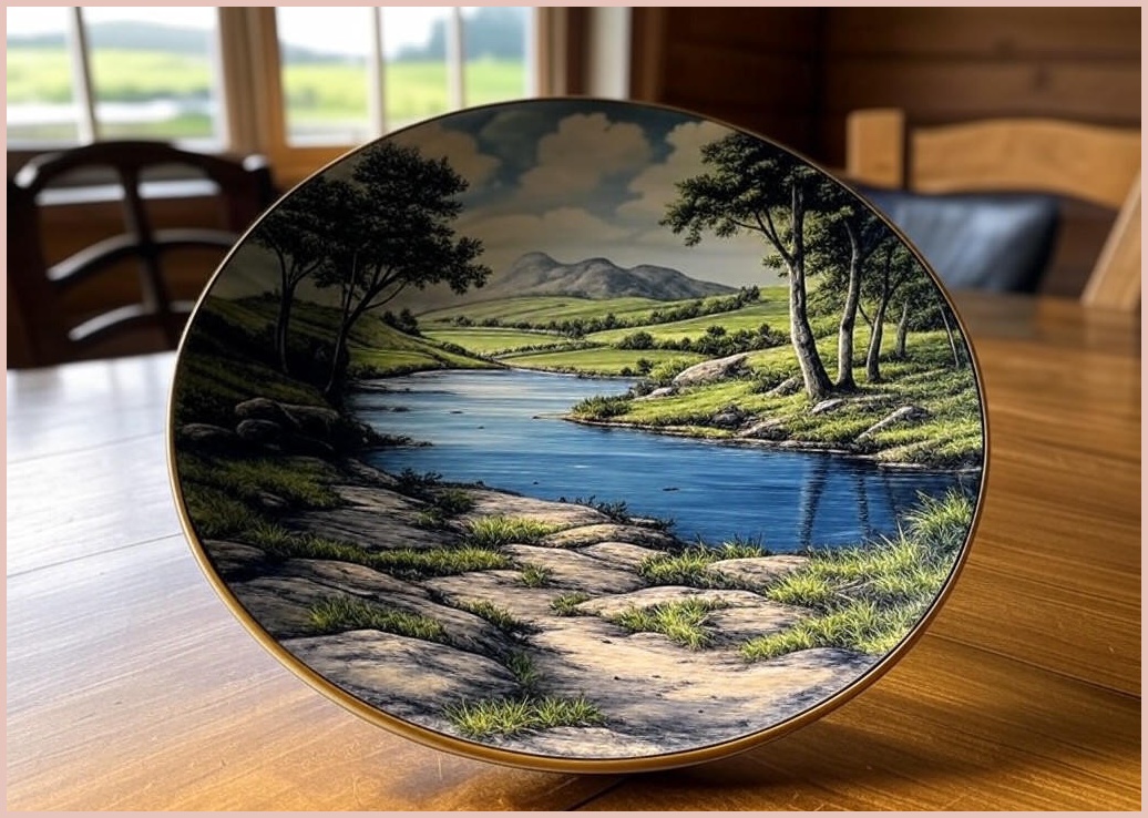 메리테이블 아일랜드 클래식 원형 접시 대형 - 이미지 1