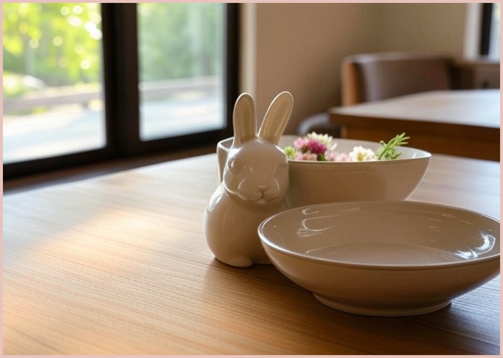 모던하우스 도자기 3종 세트, 마이래빗, 공기 + 대접 + 머그, 1세트