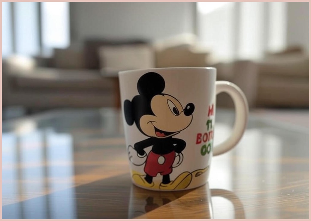 [모던하우스] 디즈니 굿모닝미키 머그 4P세트, 1개