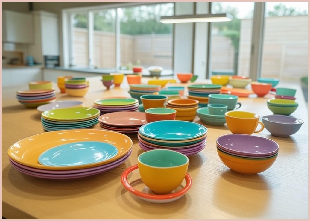 모던하우스 아동용 ON 멜라민 토끼 식기 식판 5종 세트, 혼합색상, 1세트, 식판 + 머그 + 볼 3종