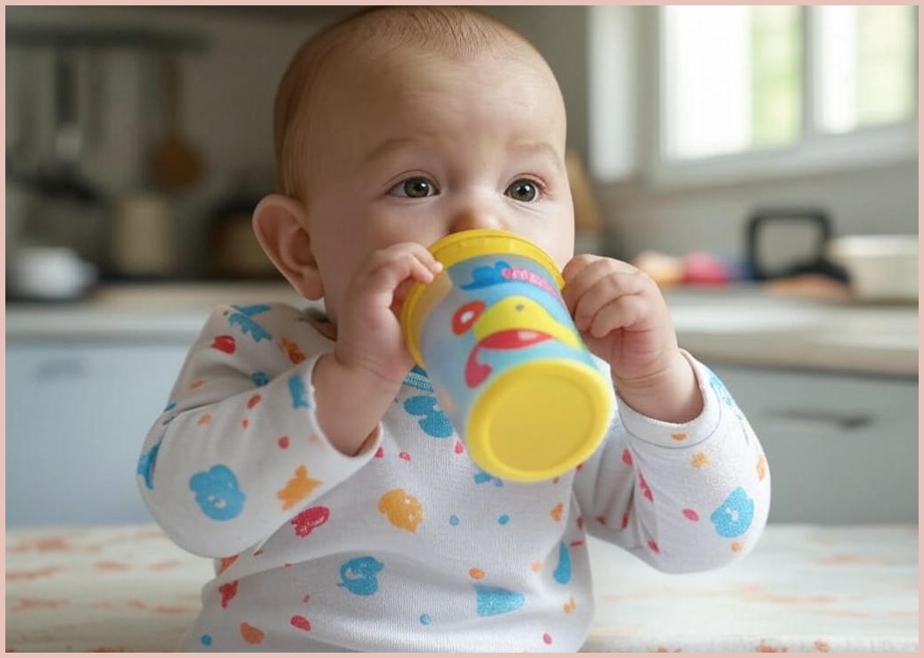 베이비앤아이 유아용 크림 스낵컵