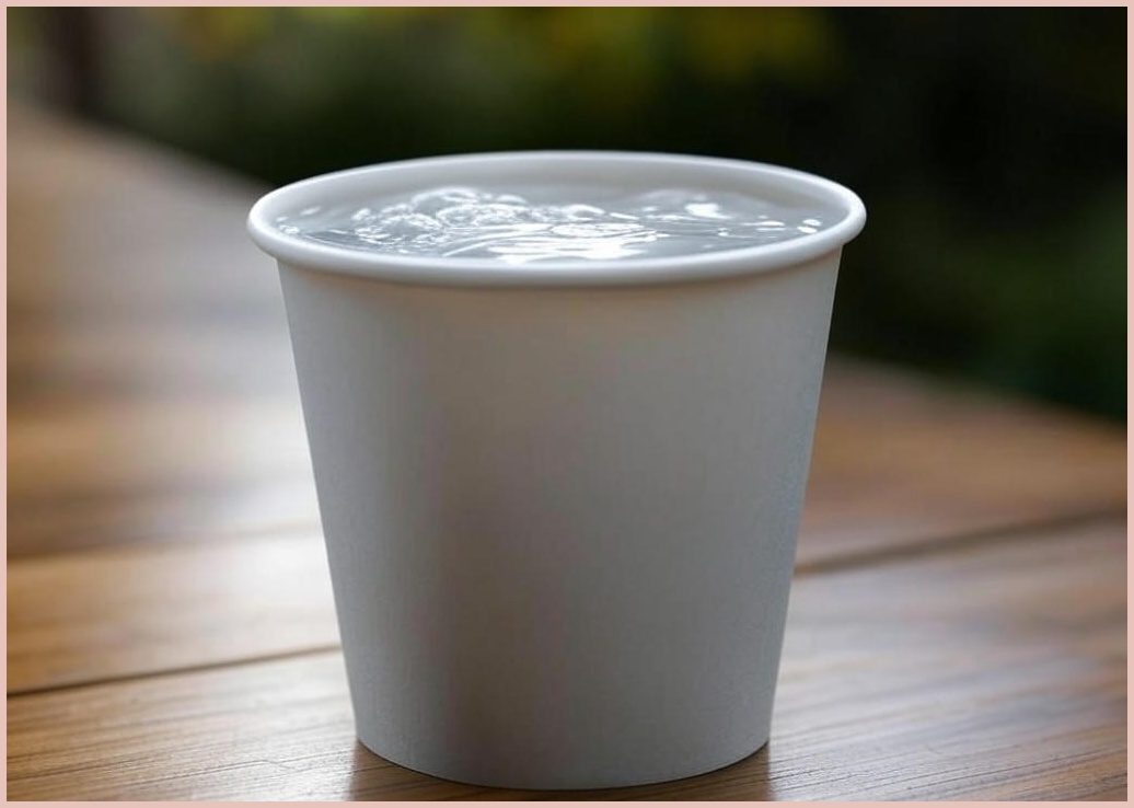 샘솟는컵 일회용 종이그릇 12.5 x 6 cm