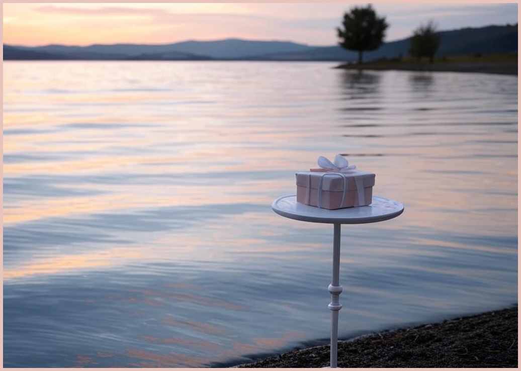 소소모소 너울 물결 접시 2p 선물세트