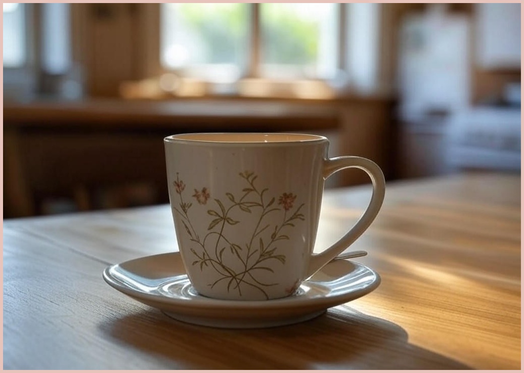 쓰임 스테이블 커피잔 + 소서 세트