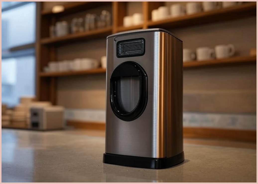 아이루씨다 카페 자동 고압 컵 세척기, 실버, 1개