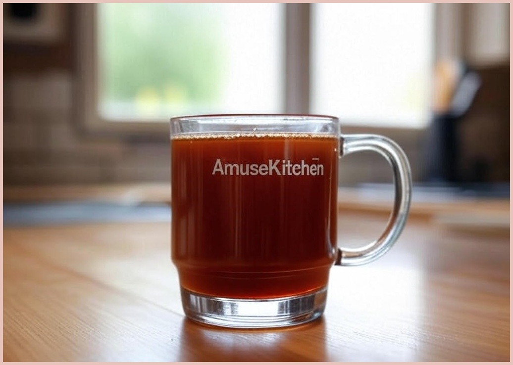 어뮤즈키친 내열유리 머그컵 500ml