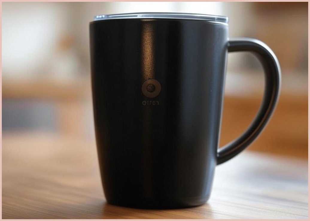 오트룩스 밀폐 머그 텀블러, 블랙, 355ml - 이미지 1