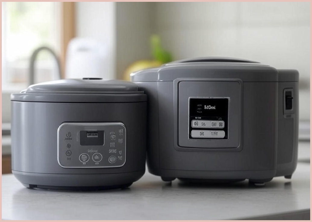 코멧 전자레인지 찜기 세트 그레이 550ml+1200ml - 이미지 1