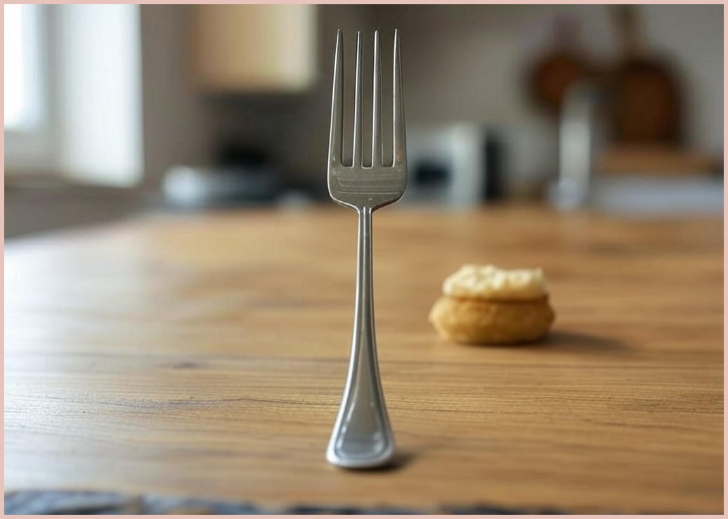 키친왕 스텐 디저트포크 - 이미지 1