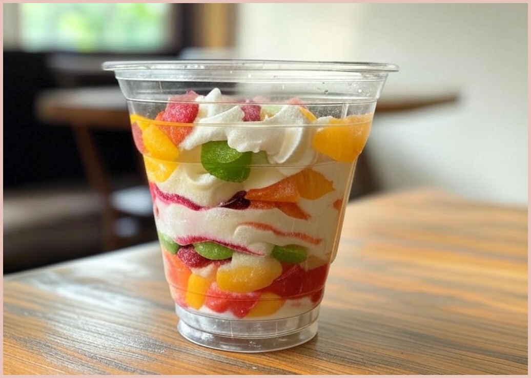 탐사 PET 투명 디저트컵 - 이미지 1