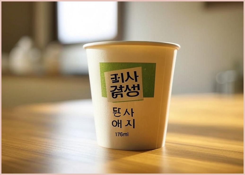 탐사 해달별 종이컵 178ml - 이미지 1