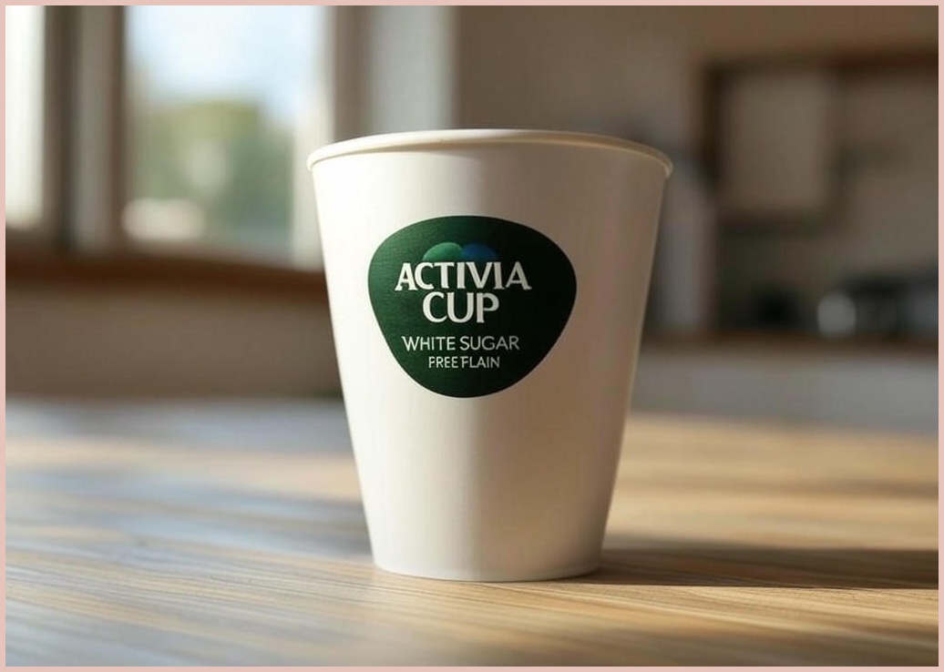 풀무원다논 액티비아 컵 화이트 설탕 무첨가 플레인