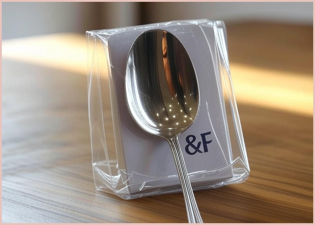 피앤팩 수저 포장지 봉투 커버 통합 수저집 안심하고 삼천개 - 이미지 1